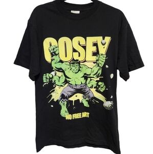 Deecosey mens black hulk graphic tee size small